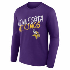 Minnesota Vikings Hustle Long Sleeve T-Shirt - Purple sale