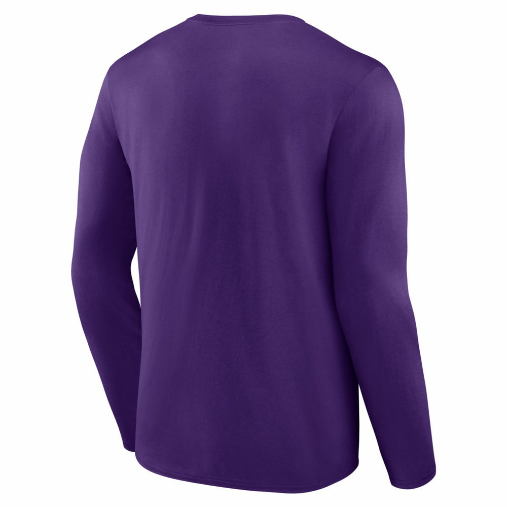 Minnesota Vikings Hustle Long Sleeve T-Shirt - Purple sale