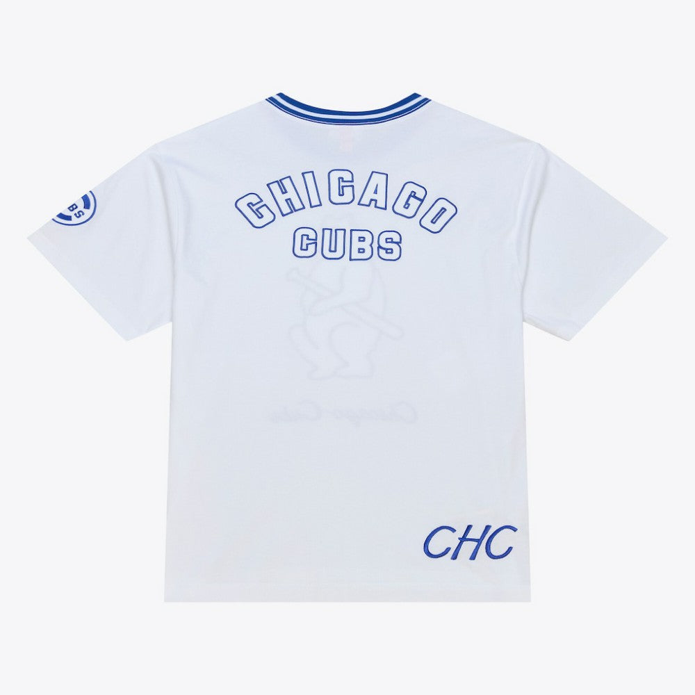 Chicago Cubs Cooperstown Collection Arctic T-Shirt - White | Mitchell & Ness