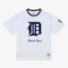 Detroit Tigers Cooperstown Collection Arctic T-Shirt - White | Mitchell & Ness