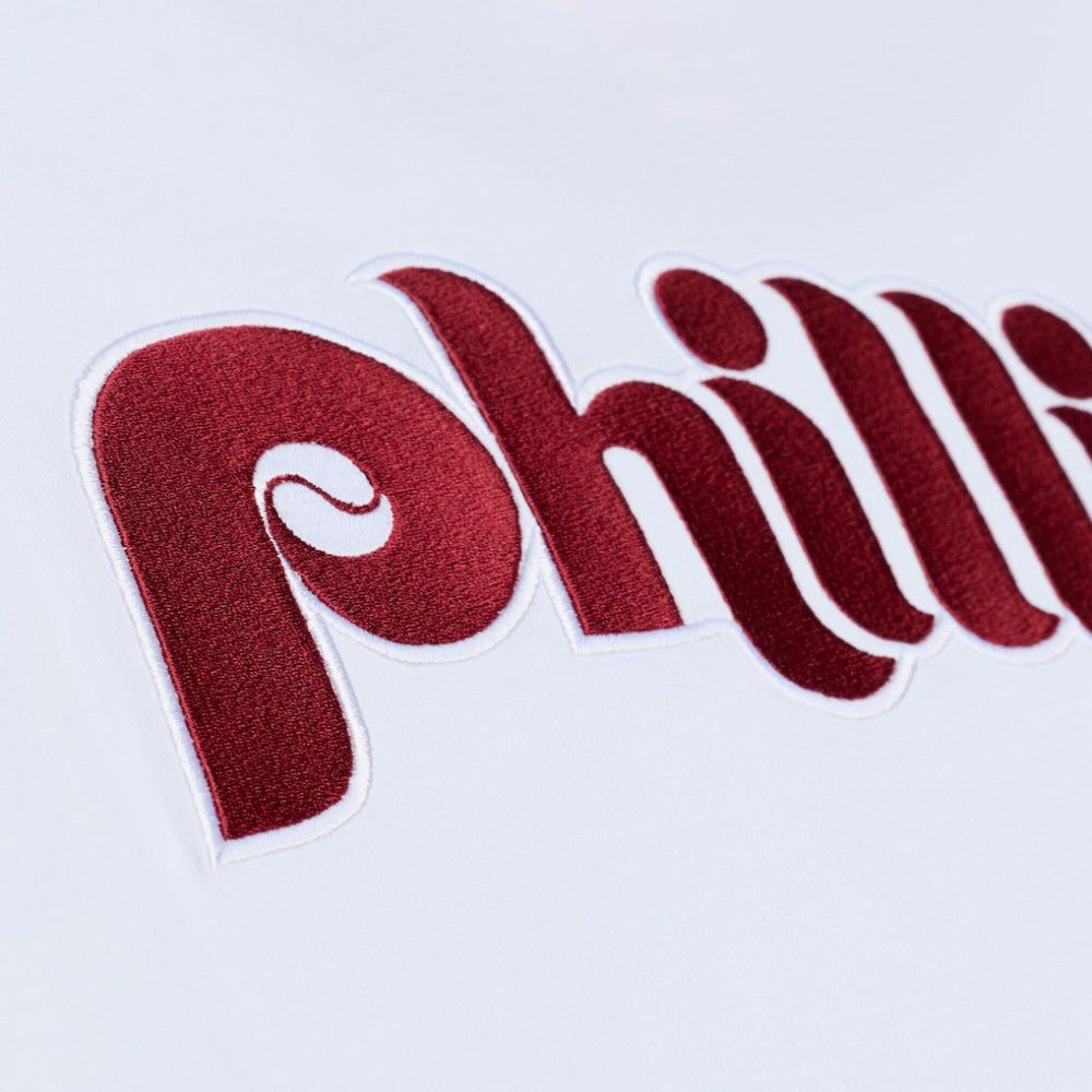 Philadelphia Phillies Cooperstown Collection Arctic T-Shirt - White | Mitchell & Ness