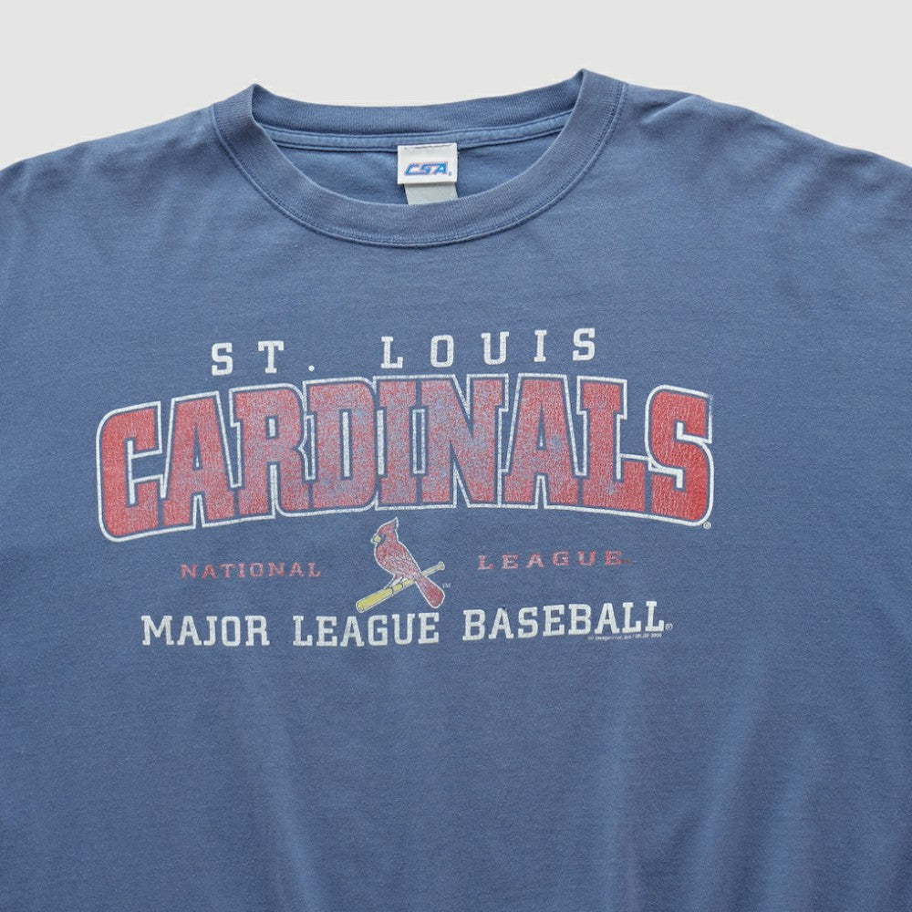 St. Louis Cardinals CSA 2000s T-shirt - Blue Vintage