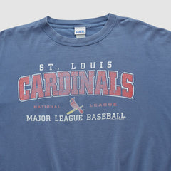 St. Louis Cardinals CSA 2000s T-shirt - Blue Vintage