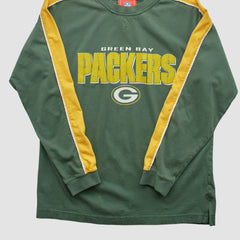 Green Bay Packers NFL 2000s Pullover Sweatshirt - Green Vintage for sale