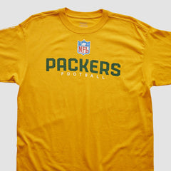 Green Bay Packers Reebok 2000s T-shirt - Yellow Vintage cheap