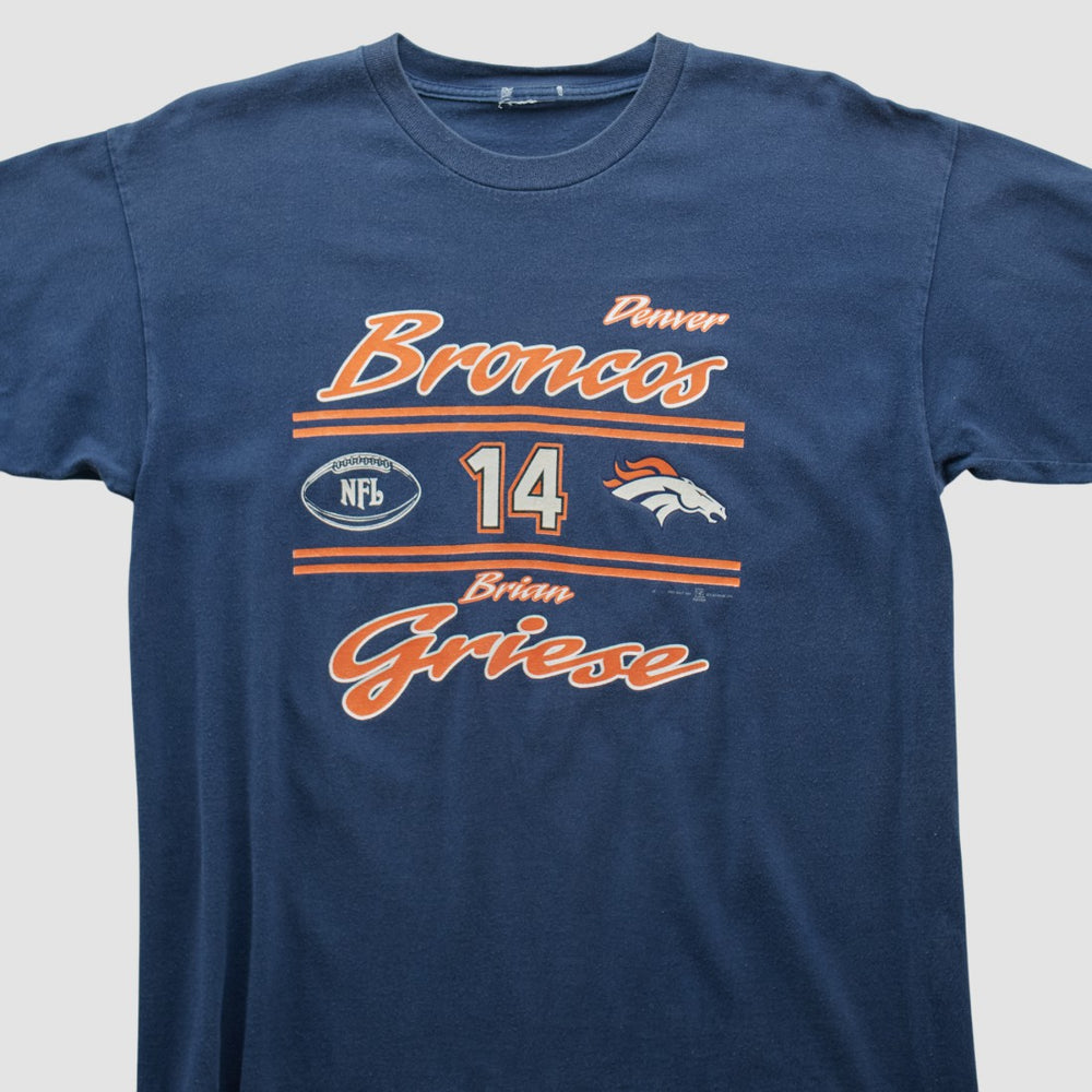 Denver Broncos 2000s T-shirt - Navy Vintage outlet