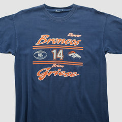 Denver Broncos 2000s T-shirt - Navy Vintage outlet