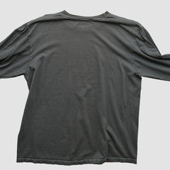 New York Giants Reebok 2008 Long Sleeve T-shirt - Charcoal Vintage outlet