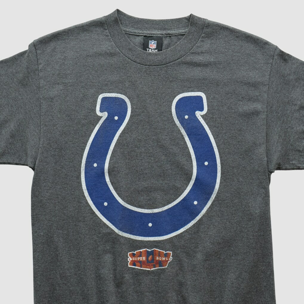 Indianapolis Colts NFL 2010s T-shirt - Dark Heather Gray Vintage sale
