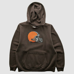 Cleveland Browns NFL 2000s Hooded Pullover Sweatshirt - Brown Vintage online