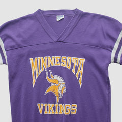 Minnesota Vikings Logo 7 90s T-shirt - Purple Vintage on sale
