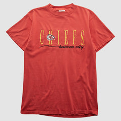 Kansas City Chiefs Tultex 90s T-shirt - Red Vintage online