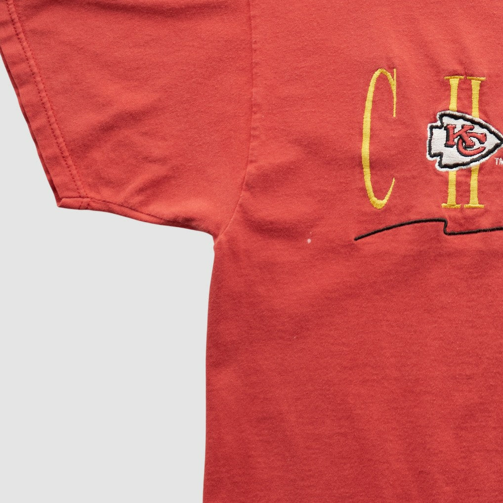 Kansas City Chiefs Tultex 90s T-shirt - Red Vintage online