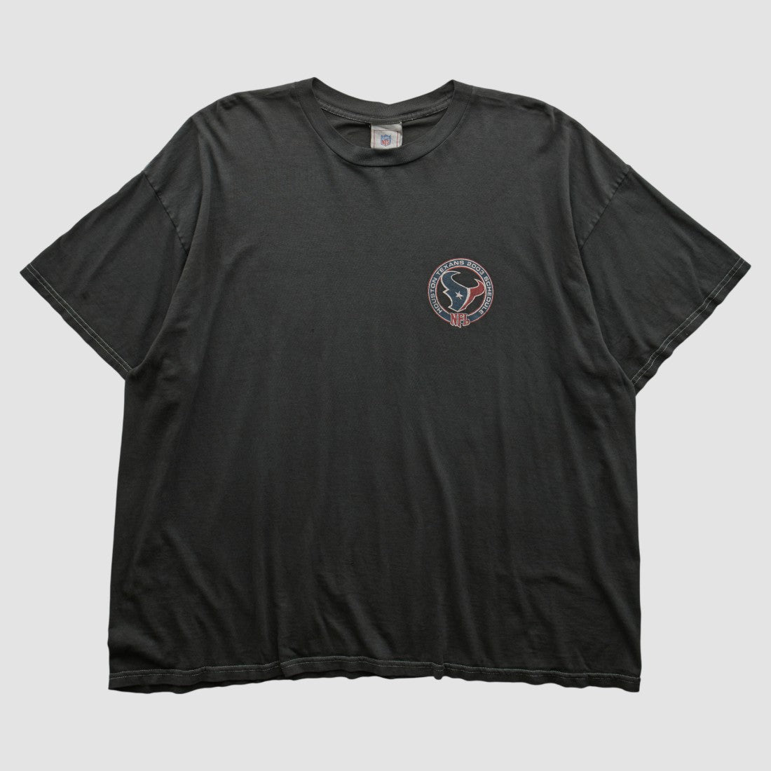 Houston Texans NFL 2000s T-shirt - Charcoal Vintage for sale