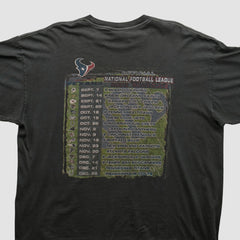 Houston Texans NFL 2000s T-shirt - Charcoal Vintage for sale
