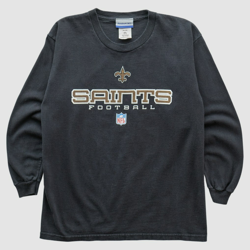 New Orleans Saints Reebok 2000s Pullover Sweatshirt - Black Vintage cheap