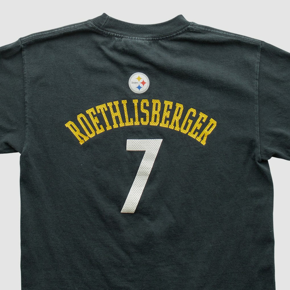 Pittsburgh Steelers Reebok 2000s T-shirt - Black Vintage on sale