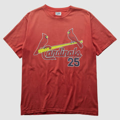 St. Louis Cardinals Lee Apparel 2001 T-shirt - Red Vintage
