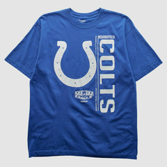 Indianapolis Colts Reebok 2010 T-shirt - Blue Vintage cheap