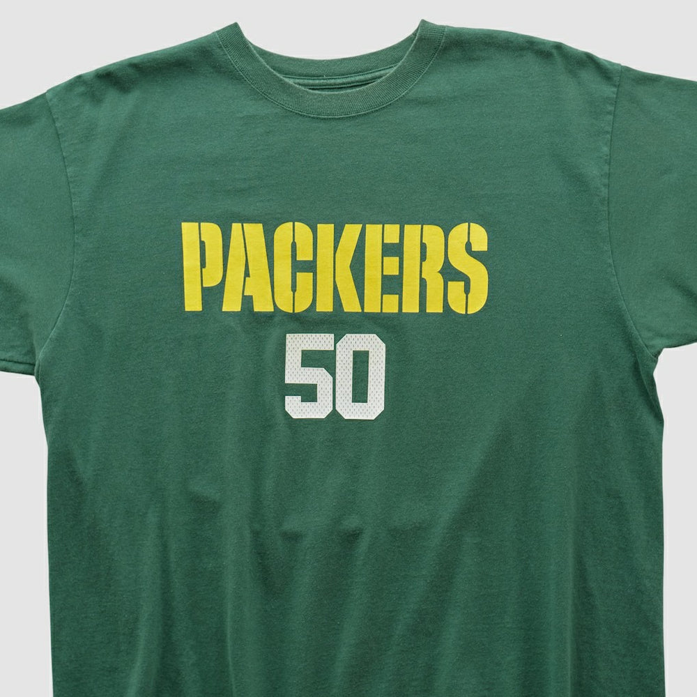 Green Bay Packers Reebok 2000s T-shirt - Green Vintage outlet