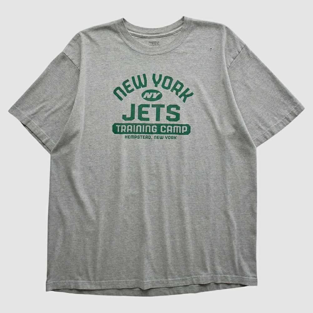 New York Jets Reebok 2000s T-shirt - Heather Gray Vintage cheap