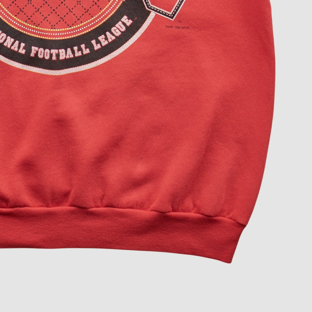 Kansas City Chiefs Hanes 90s Pullover Sweatshirt - Red Vintage cheap