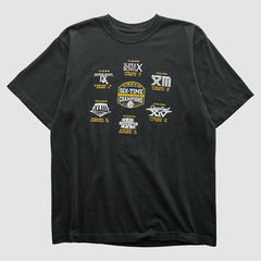 Pittsburgh Steelers Reebok 2009 T-shirt - Black Vintage discount