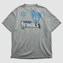 Dallas Mavericks 2011 T-shirt sale - Heather Gray Vintage | Adidas shop