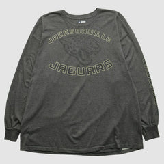 Jacksonville Jaguars NFL 2000s Long Sleeve T-shirt - Dark Heather Gray Vintage outlet