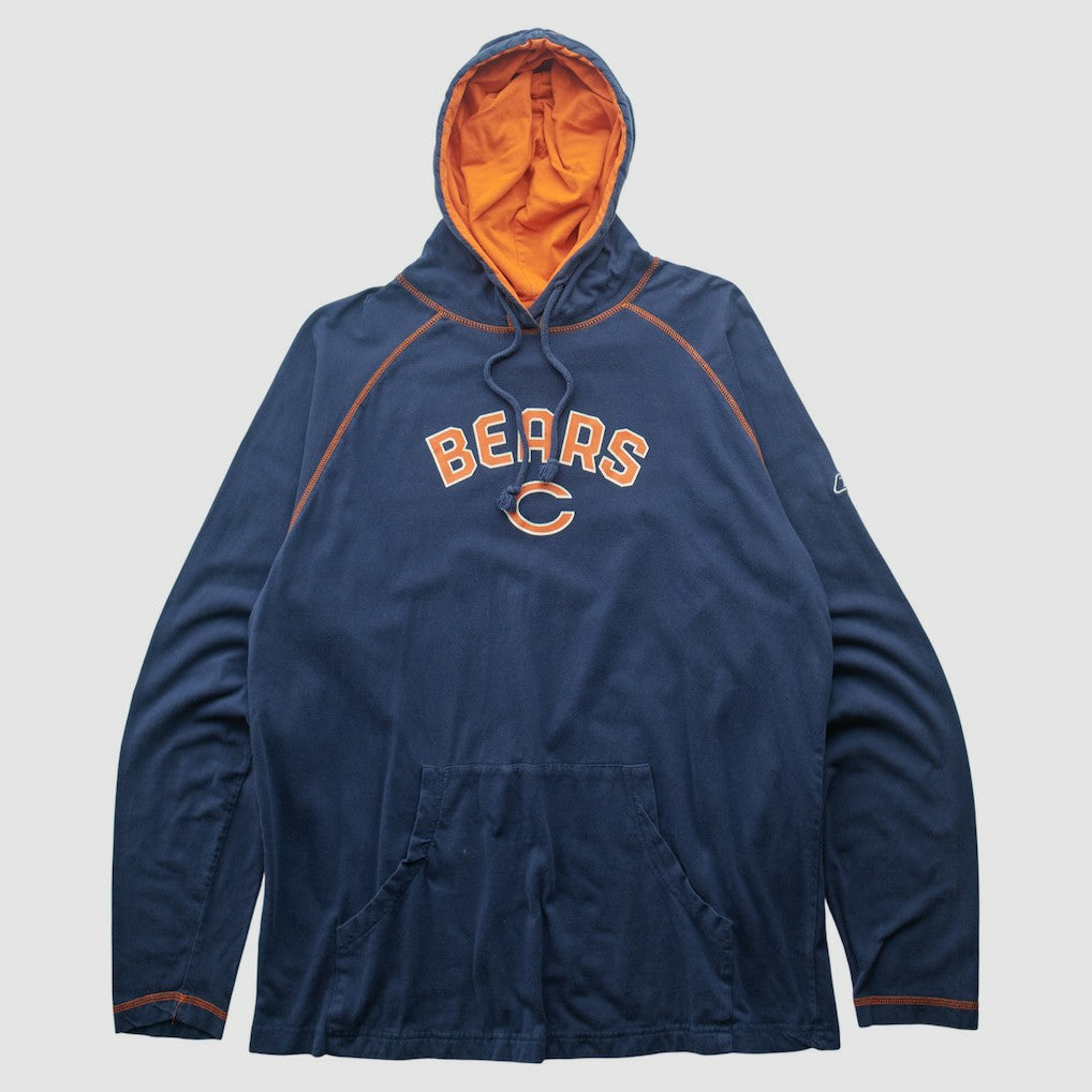 Chicago Bears Reebok 2000s Hooded Pullover Sweatshirt - Navy Vintage outlet