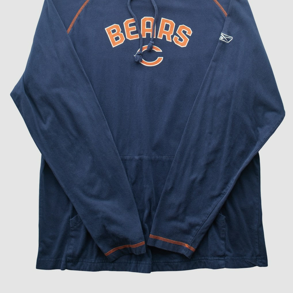 Chicago Bears Reebok 2000s Hooded Pullover Sweatshirt - Navy Vintage outlet