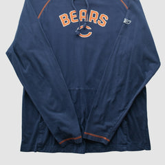 Chicago Bears Reebok 2000s Hooded Pullover Sweatshirt - Navy Vintage outlet