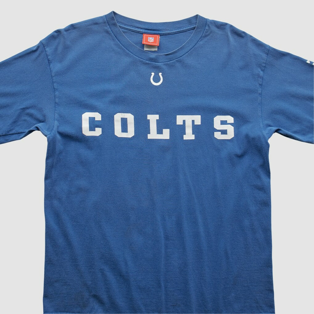 Indianapolis Colts NFL 2000s Long Sleeve T-shirt - Blue Vintage outlet