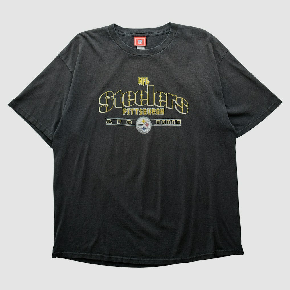 Pittsburgh Steelers NFL 2000s T-shirt - Black Vintage discount