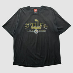 Pittsburgh Steelers NFL 2000s T-shirt - Black Vintage discount