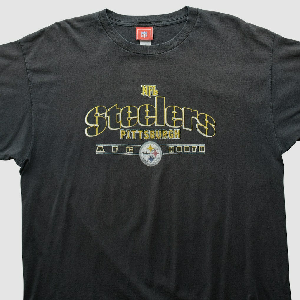 Pittsburgh Steelers NFL 2000s T-shirt - Black Vintage discount