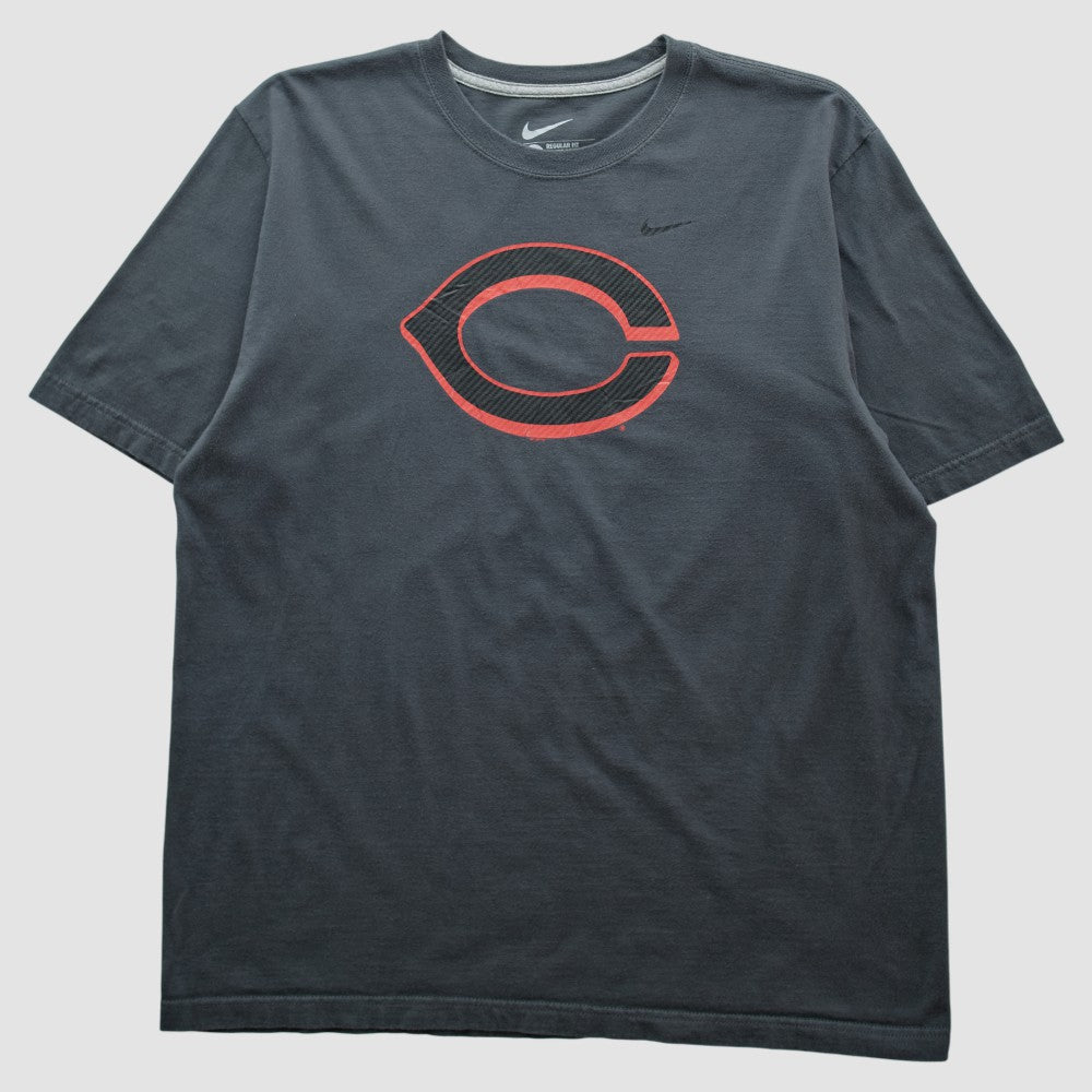Cincinnati Reds 2010s T-shirt - Charcoal Vintage | Nike