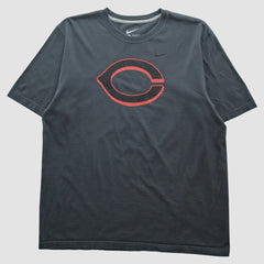 Cincinnati Reds 2010s T-shirt - Charcoal Vintage | Nike