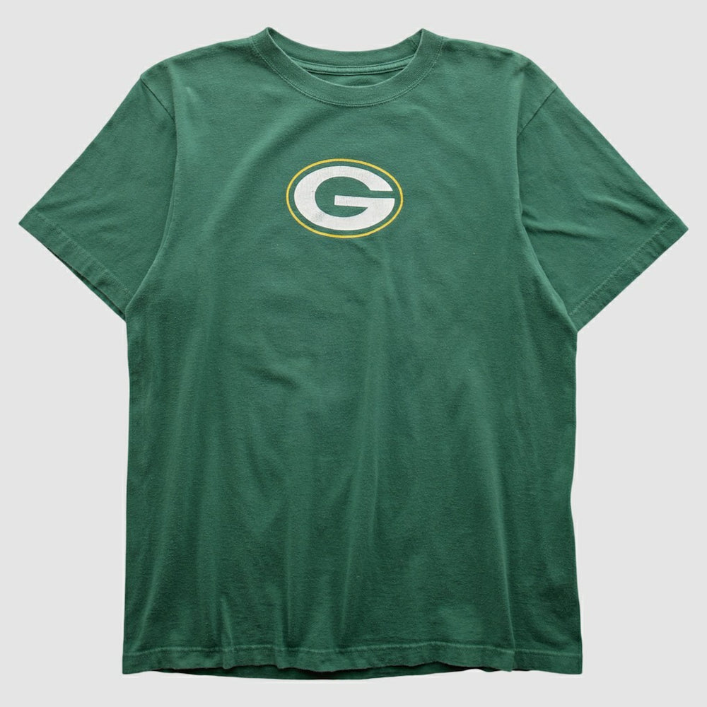 Green Bay Packers Reebok 2000s T-shirt - Green Vintage discount
