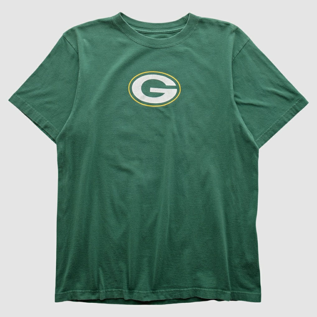 Green Bay Packers Reebok 2000s T-shirt - Green Vintage discount