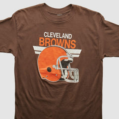 Cleveland Browns 80s T-shirt - Brown Vintage on sale