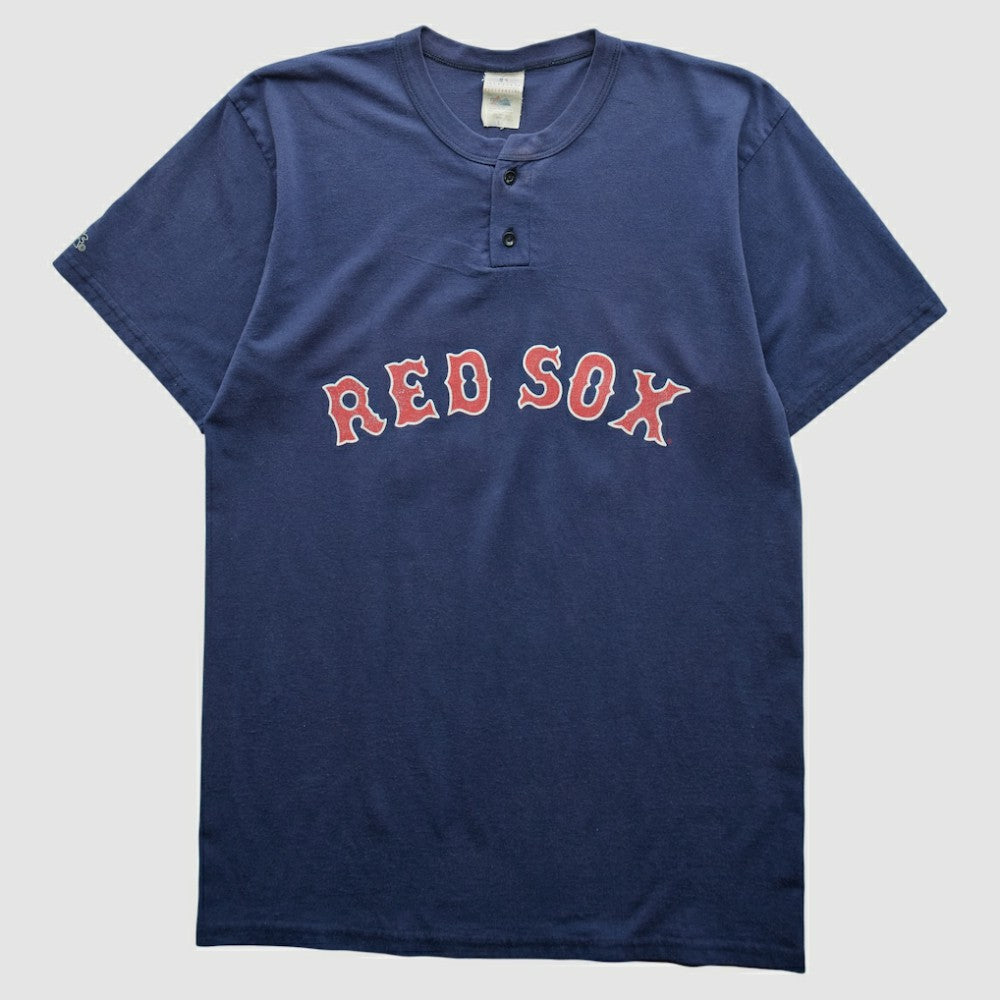 Boston Red Sox Majestic 90s T-shirt - Navy Vintage