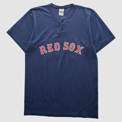 Boston Red Sox Majestic 90s T-shirt - Navy Vintage