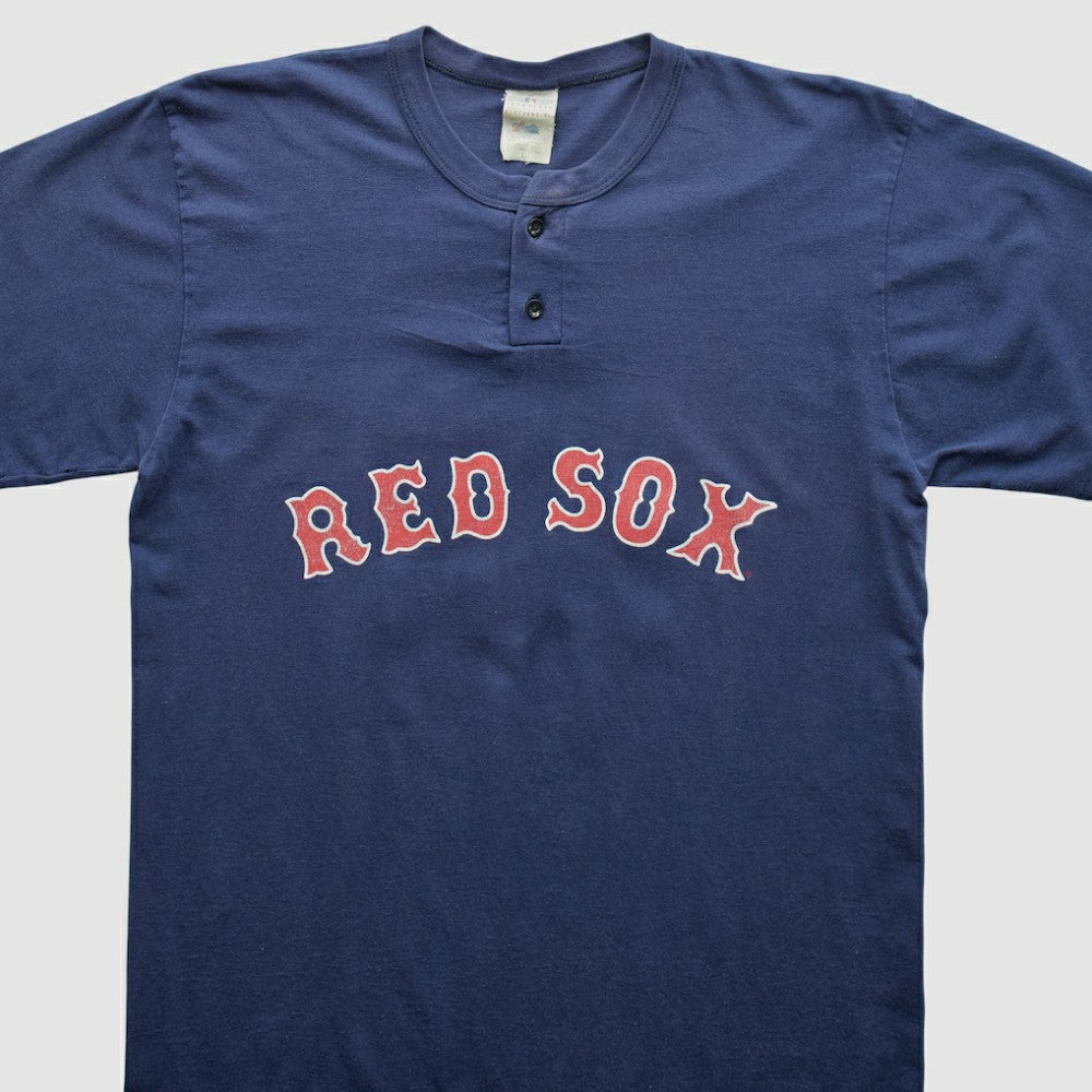 Boston Red Sox Majestic 90s T-shirt - Navy Vintage