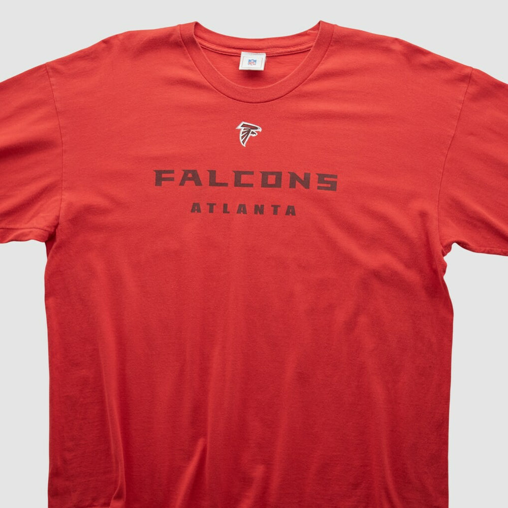 Atlanta Falcons NFL 2000s Long Sleeve T-shirt - Red Vintage sale