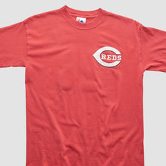 Cincinnati Reds Majestic 2000s T-shirt - Red Vintage