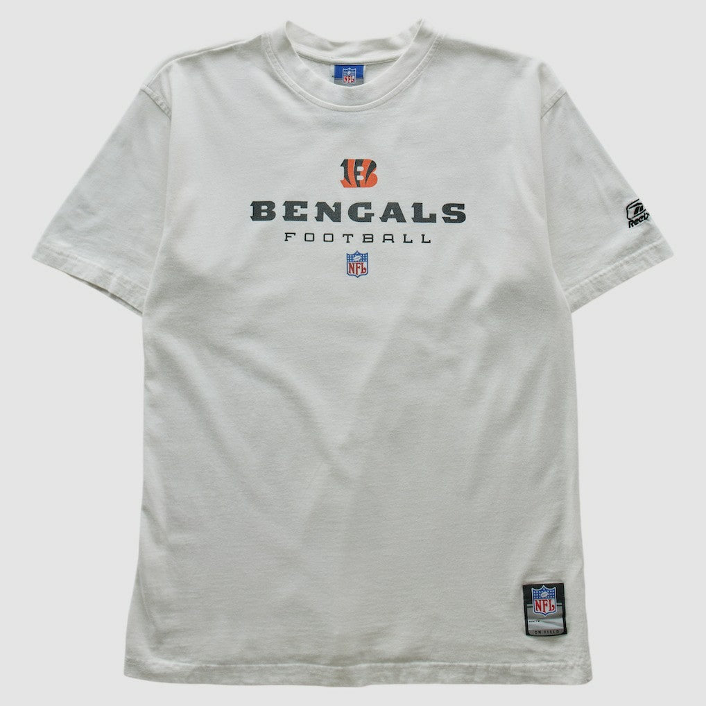 Cincinnati Bengals Reebok 2000s T-shirt - White Vintage sale