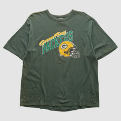 Green Bay Packers Champion 90s T-shirt - Green Vintage for sale