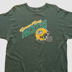 Green Bay Packers Champion 90s T-shirt - Green Vintage for sale