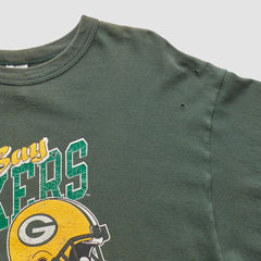 Green Bay Packers Champion 90s T-shirt - Green Vintage for sale